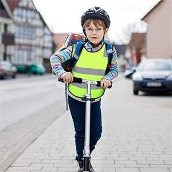 Child Safety Visibility Vest for Cycling Skiing