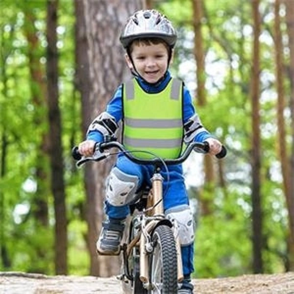 Child Safety Visibility Vest for Cycling Skiing