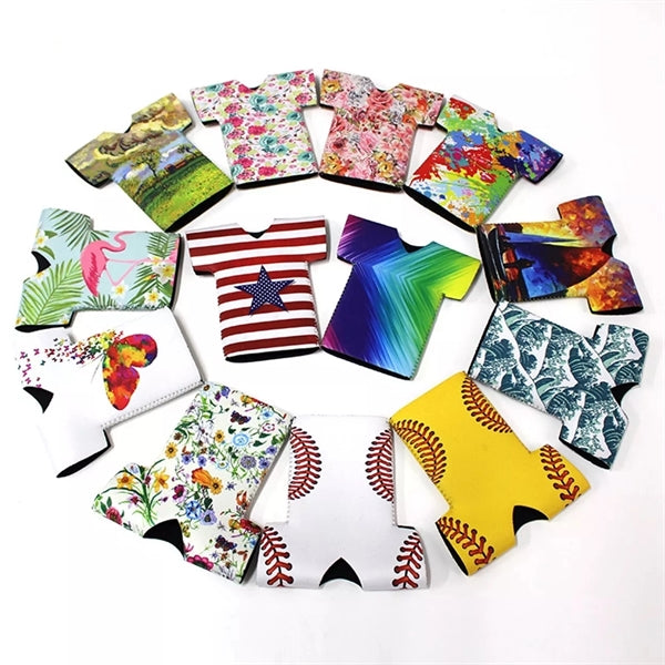 Neoprene T-shirt Jersey Coozies