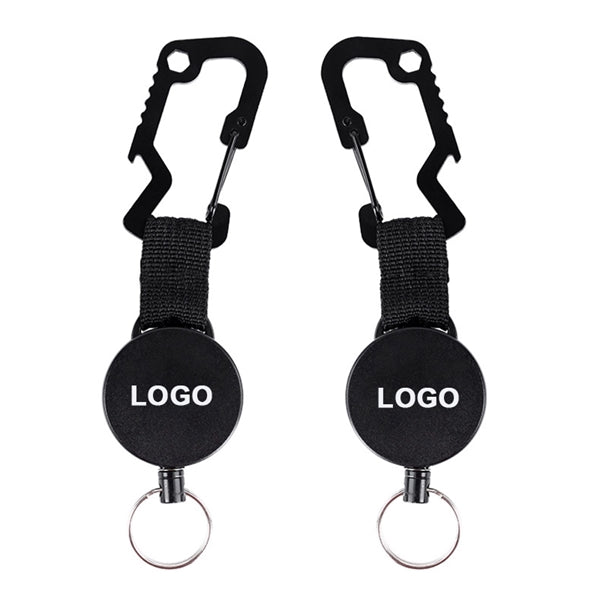 Heavy Duty Badge Holder Reel With Multi Knife Clasp