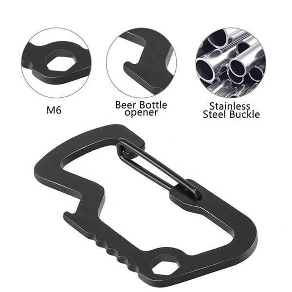 Heavy Duty Badge Holder Reel With Multi Knife Clasp