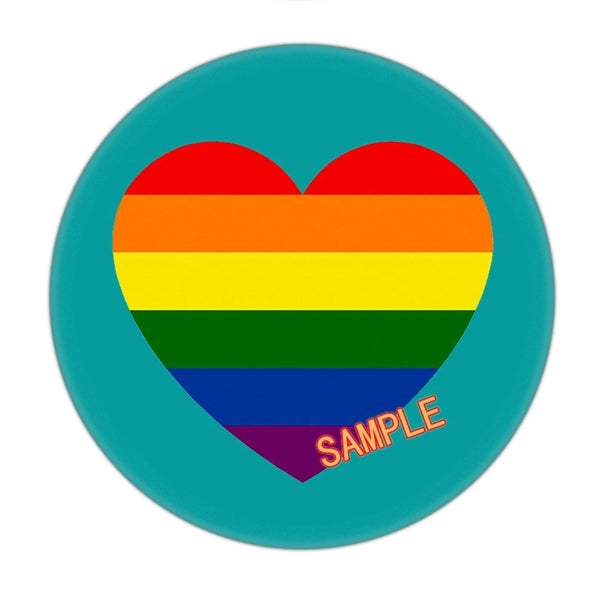 Rainbow Gay Color Pride Flag Pin Button