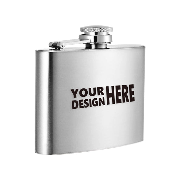 2 oz Stainless Steel Flask