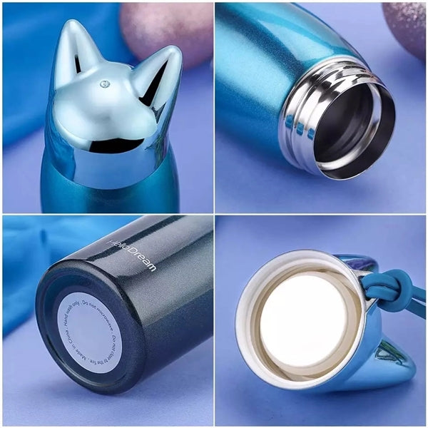 11Oz Cute Cat Thermal Travel Mug