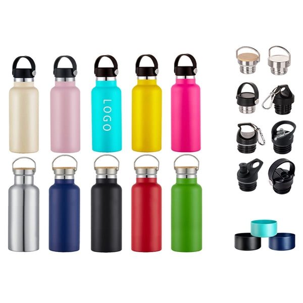 20oz Stainless Steel Cycling Water Bottle