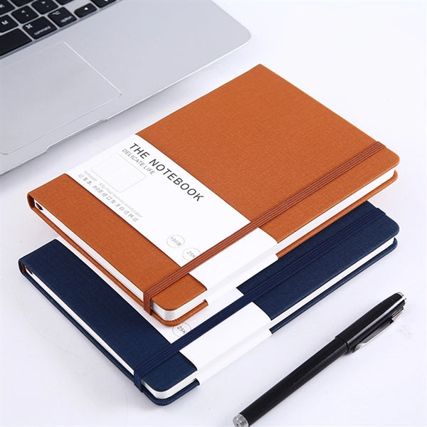 A5 Business Edging Elastic Band Notepad