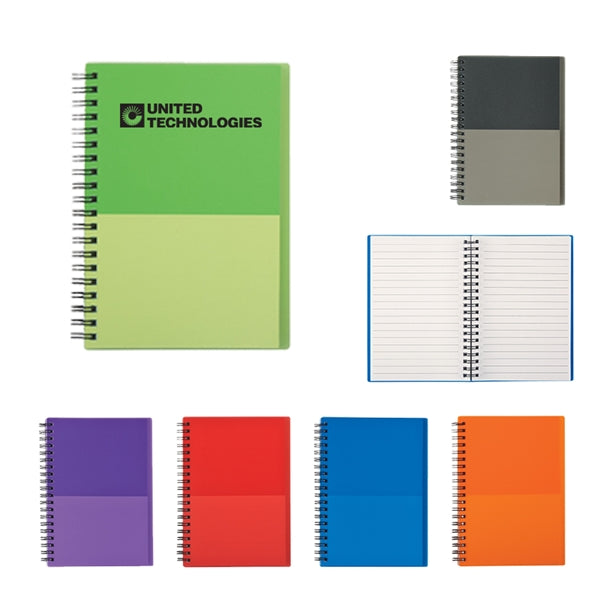 5" W x 7" H Hardcover Gradient Notebook