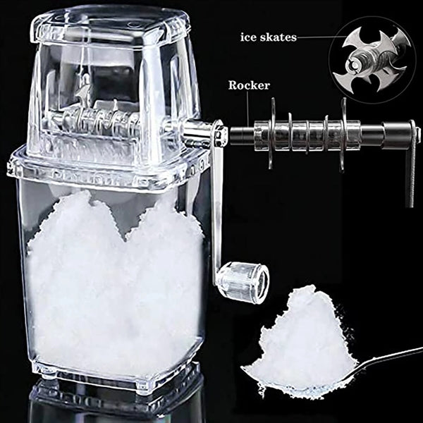 Manual Rotary Ice Crusher