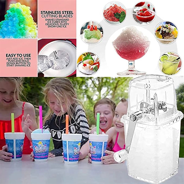 Manual Rotary Ice Crusher