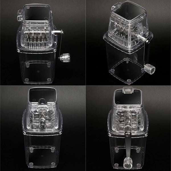 Manual Rotary Ice Crusher