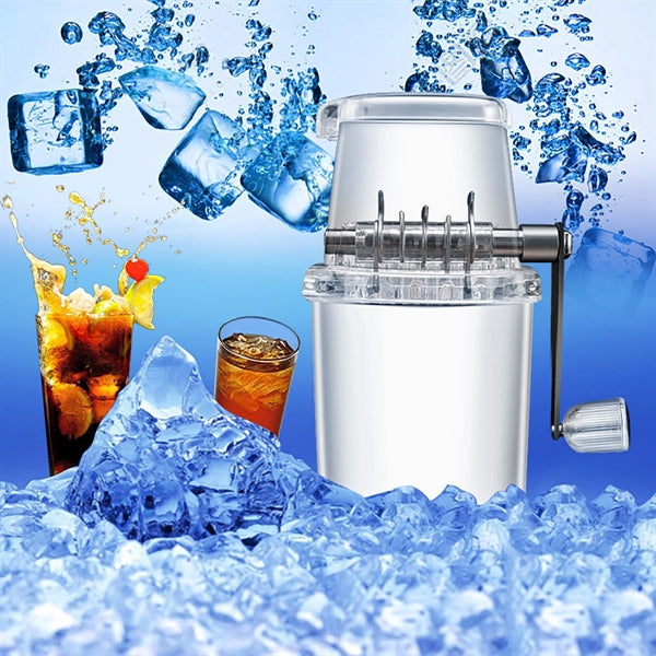 Manual Rotary Ice Crusher
