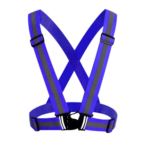 Reflective Elastic Band Strap Safety Vest