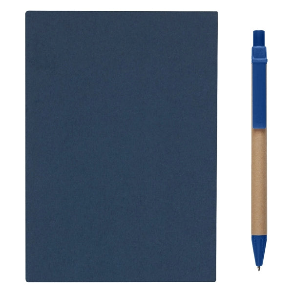 Meeting Mate Kraft Paper Notebook With Pen And Sticky Flags