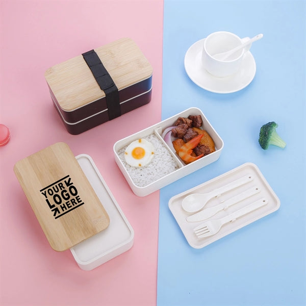 Bento Lunch Box with Tableware Set