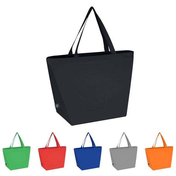 Non-Woven Tote Bag With 100% RPET Material