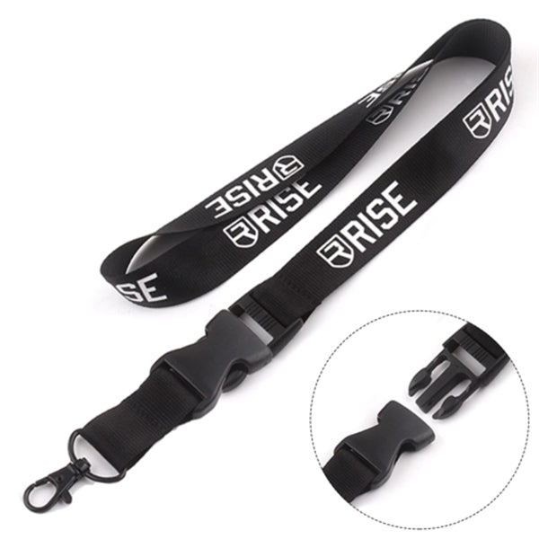 1/2" Polyester Lanyard w/ Detachable Buckle Release