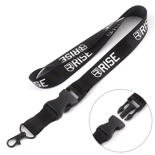 1/2" Polyester Lanyard w/ Detachable Buckle Release