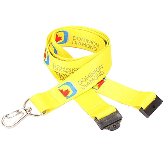 3/4 Dye-Sublimation Lanyard w/ Safety Breakaway