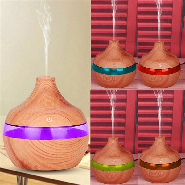 300m Wood Grain Humidifier