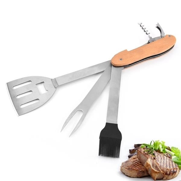 Grill & Chill BBQ Multi Tool Set - Stainless Steel