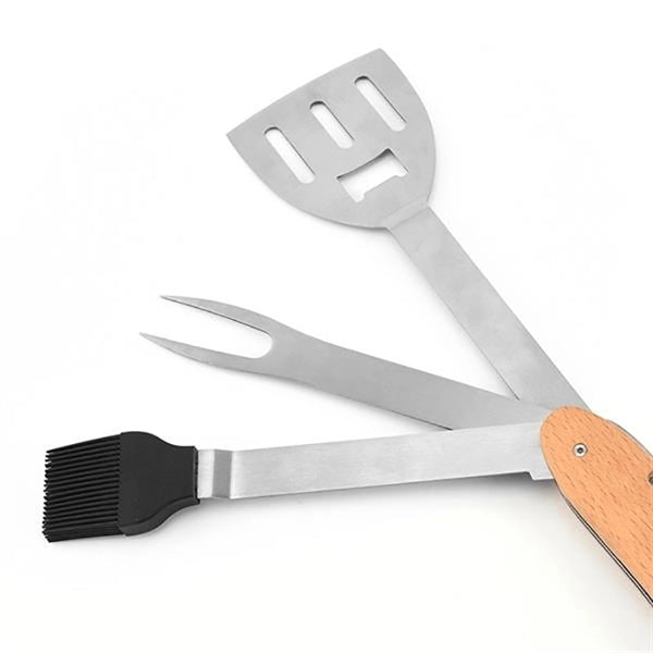 Grill & Chill BBQ Multi Tool Set - Stainless Steel