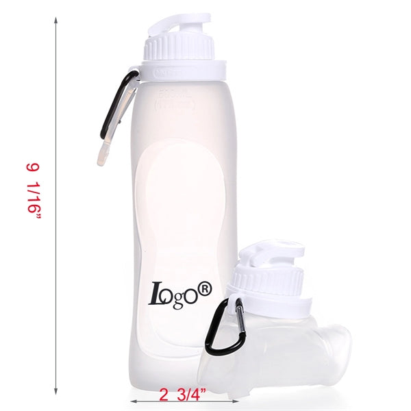 17Oz Silicone Collapsible Drink Bottle
