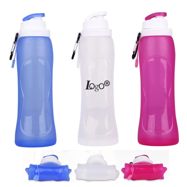 17Oz Silicone Collapsible Drink Bottle
