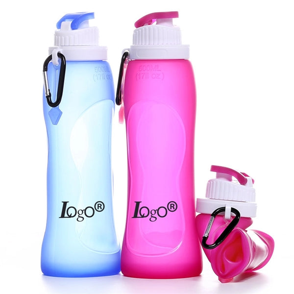 17Oz Silicone Collapsible Drink Bottle