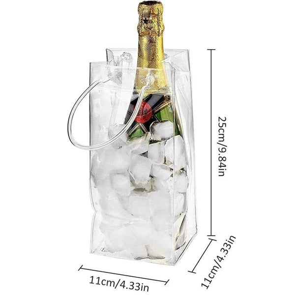 Collapsible Wine Cooler Icy Bag