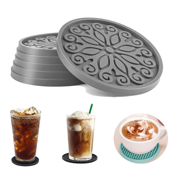 Eco-friendly PVC coaster Printed With Your Logo
