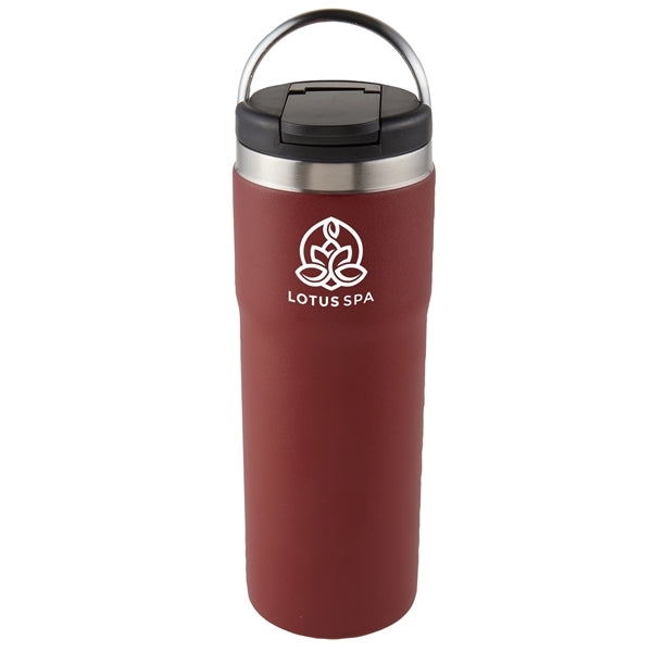 20 oz Stainless Steel Bottle with Carrying Handle