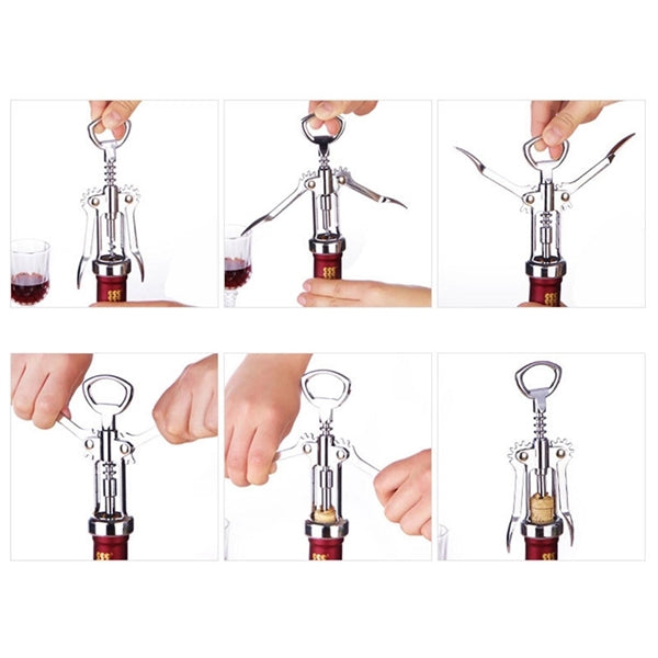 2 in 1 Metal Wine Opener