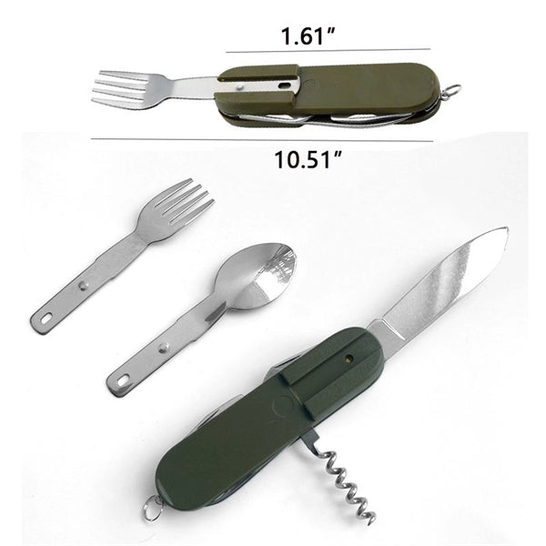 Multifunctional Folding Tableware