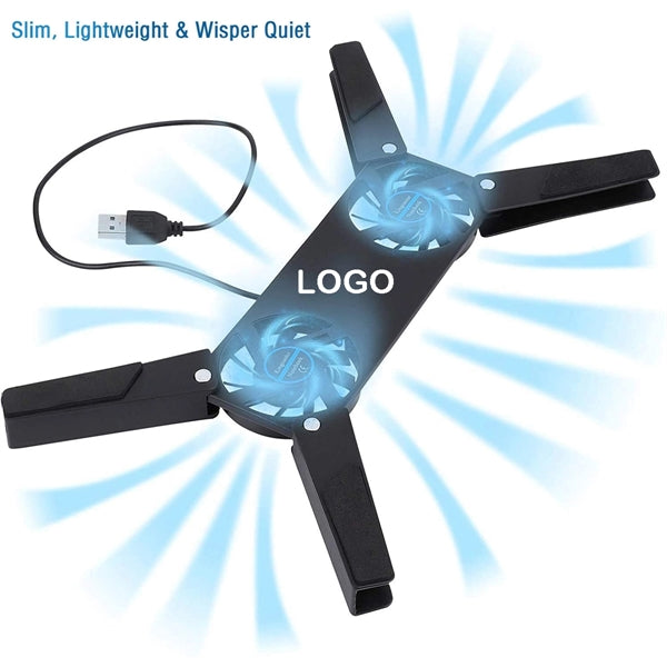 Folding USB Laptop Cooling Stand