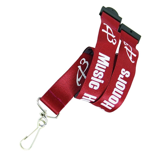 5/8" Woven Lanyards w/ Safety Breakaway