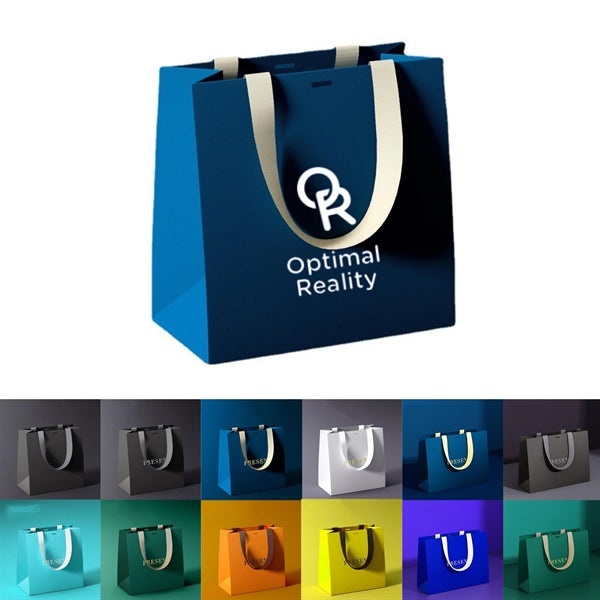 Ribbon Handle shopping Bag