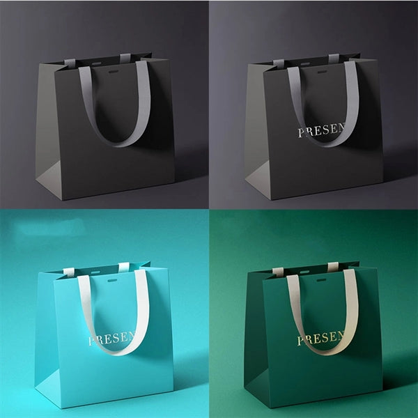 Ribbon Handle shopping Bag