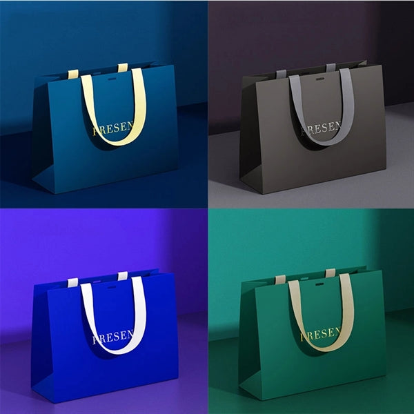 Ribbon Handle shopping Bag