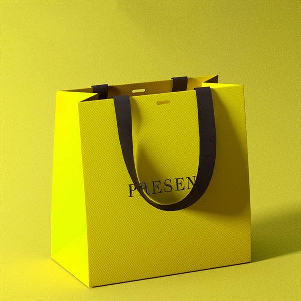 Ribbon Handle shopping Bag