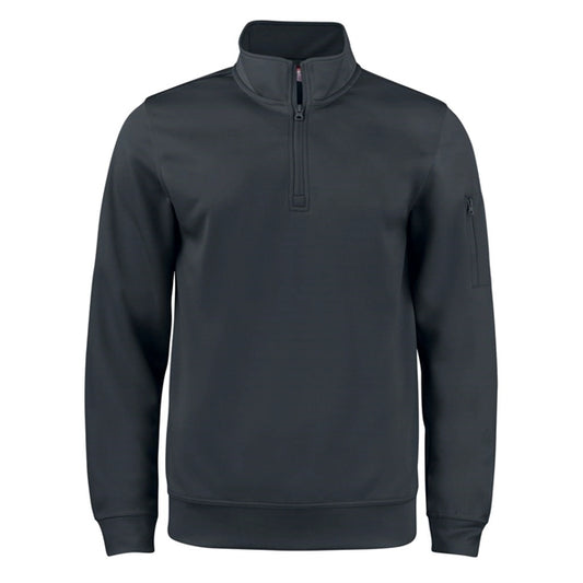 Clique Lift Solution-dyed Performance Unisex Half Zip Swe...