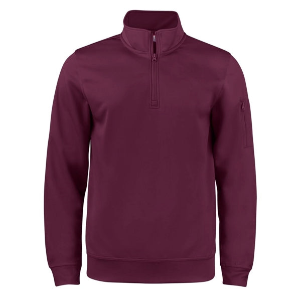 Clique Lift Solution-dyed Performance Unisex Half Zip Swe...