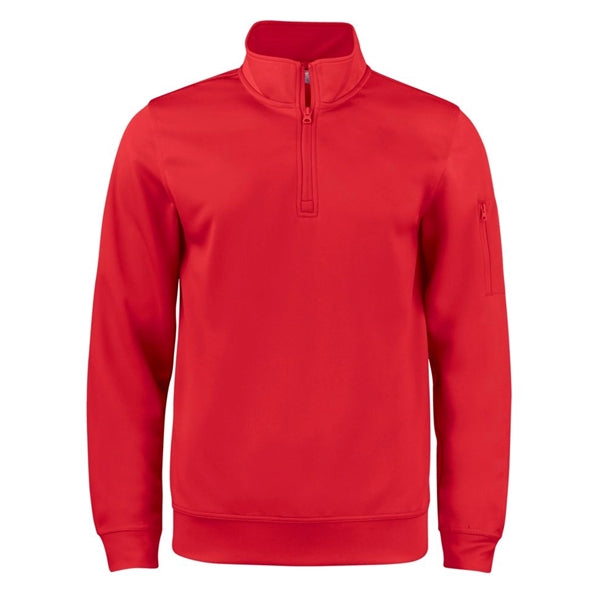 Clique Lift Solution-dyed Performance Unisex Half Zip Swe...