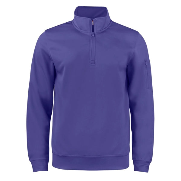 Clique Lift Solution-dyed Performance Unisex Half Zip Swe...
