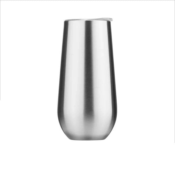 6oz Stainless Steel Water Bottle