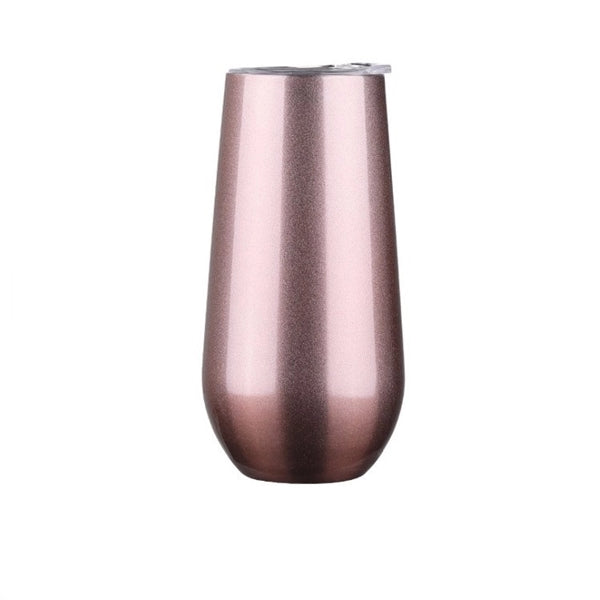 6oz Stainless Steel Water Bottle