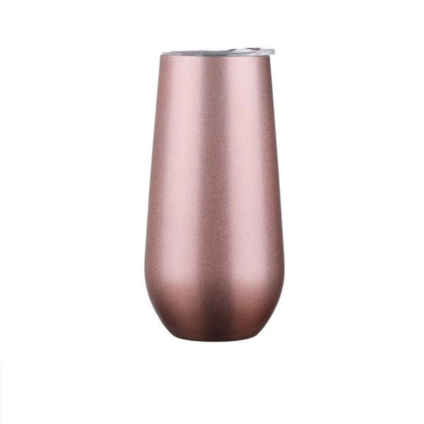 6oz Stainless Steel Water Bottle