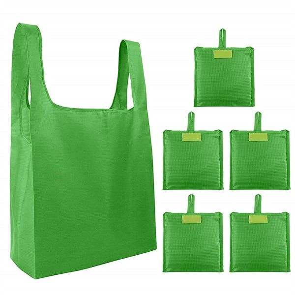 Oxford Grocery Foldable Shoppping Tote Bag