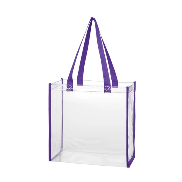 Clear PVC Tote Bag