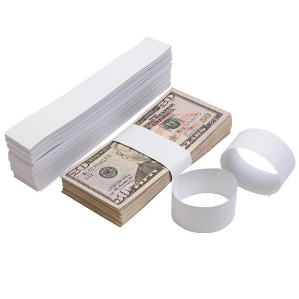 Self-Adhesive Money bands kraft paper currency straps
