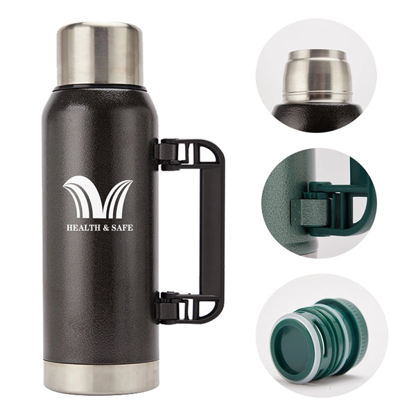 Double Layer 304 Stainless Steel Thermos Cup Travel Pot